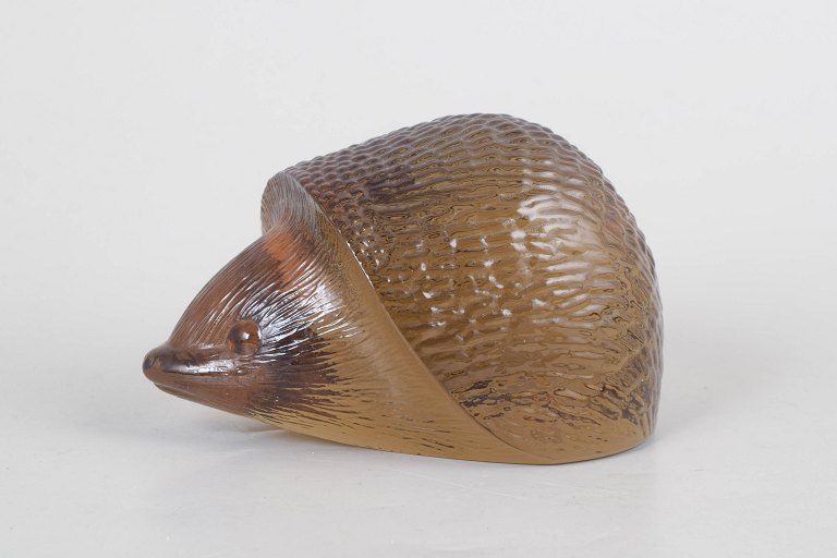 Paul Hoff for Kosta Boda/WMF, pindsvin glasfigur.