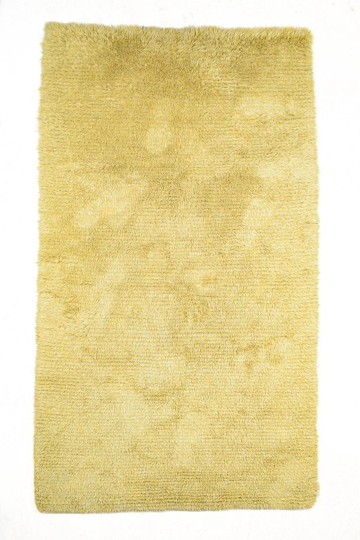 Swedish handwoven rya carpet.