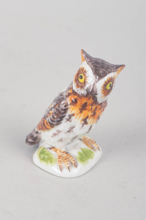 Meissen miniature owl.