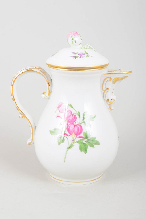 Meissen, demitasse coffee pot.