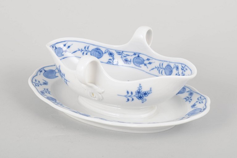 Meissen Blå Løgmønster, sovsekande.