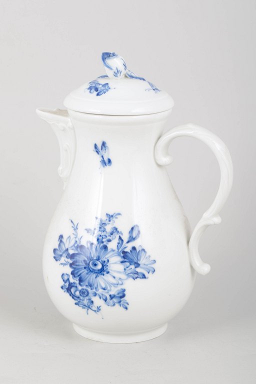 Meissen Blue Flower, coffee pot.
