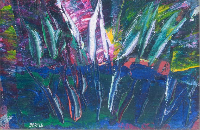 Lars Bertle, “Skogsdamm”, Swedish modernist.