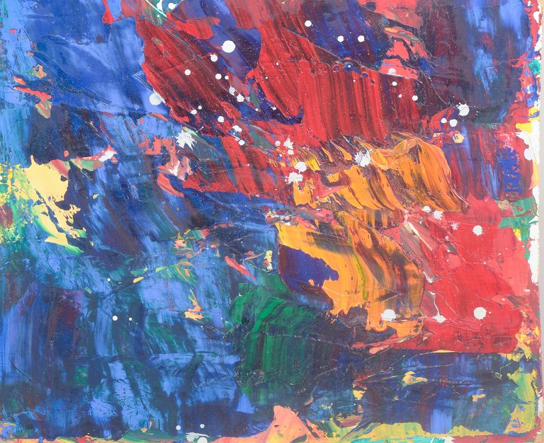 Lars Bertle, abstract composition, Swedish modernist.