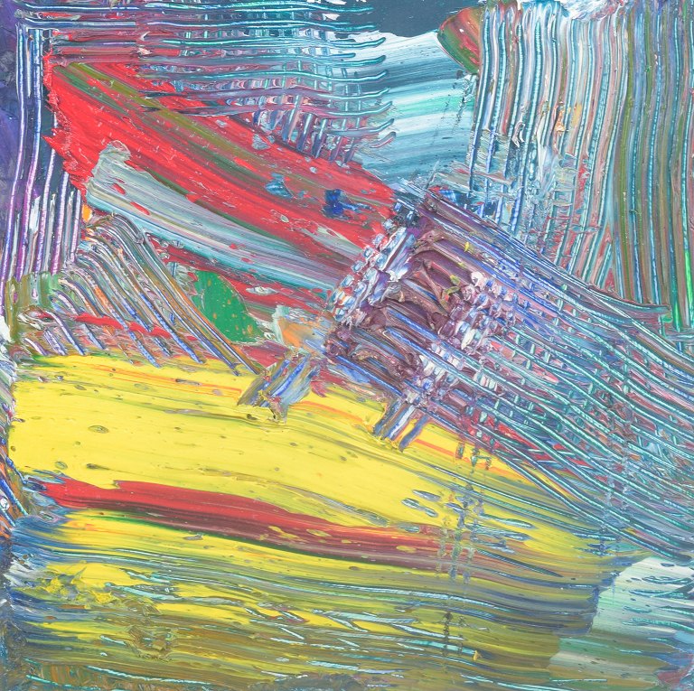Lars Bertle, abstract composition, Swedish modernist.