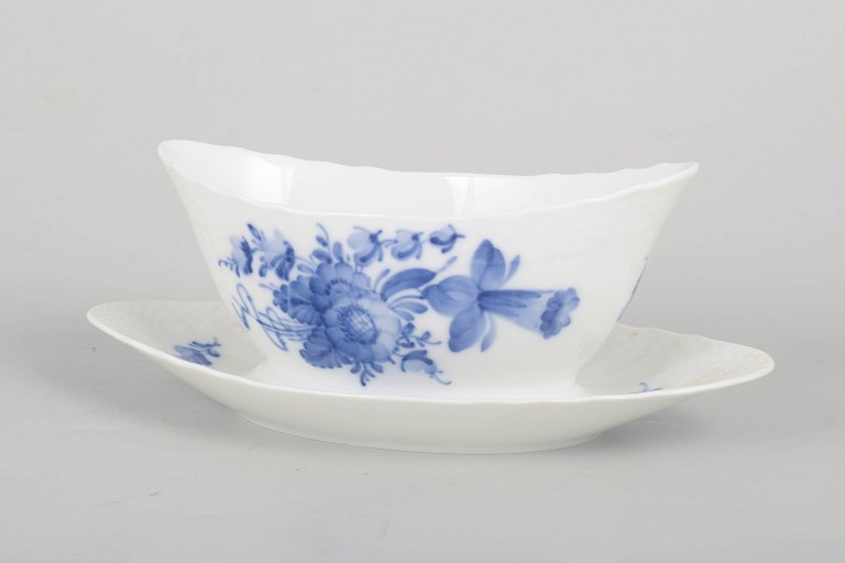 Royal Copenhagen Blue Flower Curved, sauce boat.
