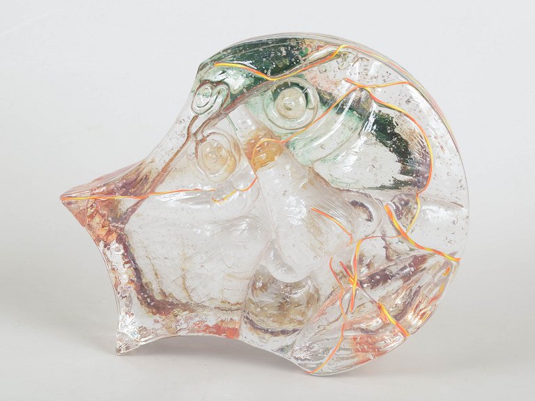 Kjell Engman for Kosta Boda, glass sculpture.